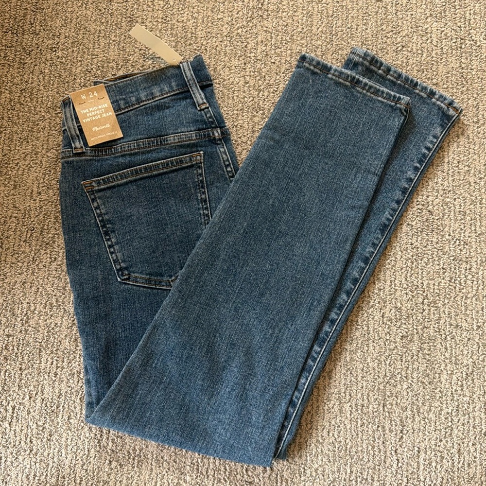 Madewell Midrise perfect vintage Jean